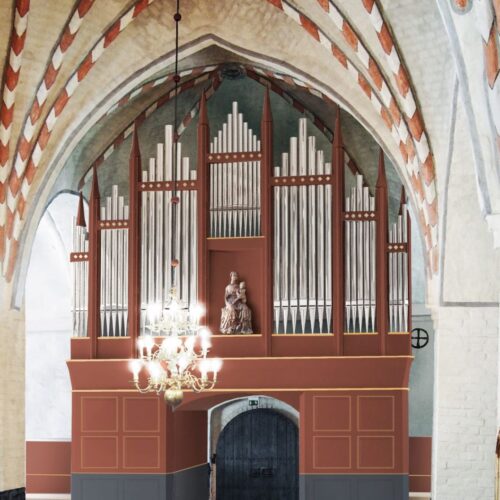 Orgelneubau in der St.-Peter-Kirche Lieto, Finnland